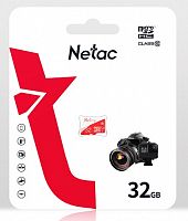 MicroSD  32GB  Netac  P500  Eco  Class 10 без адаптера