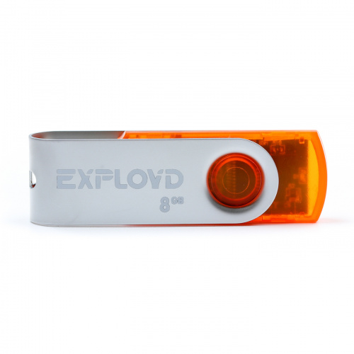 Флеш-накопитель USB  8GB  Exployd  530  оранжевый (EX008GB530-O) фото 4