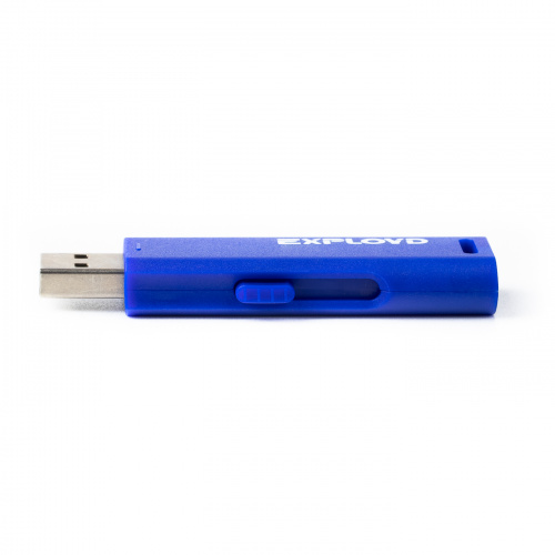 Флеш-накопитель USB  128GB  Exployd  580  синий (EX-128GB-580-Blue) фото 3