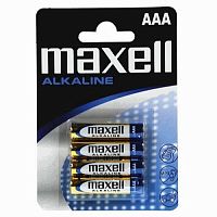 Элемент питания MAXELL LR03 4BL (EU) 4/card (4/48/240)