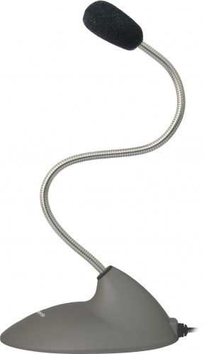Микрофон DEFENDER MIC-111, серый, для компьютеров, кабель 1,5 м. (1/100) (64111) фото 5
