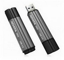 USB 3.0  32GB  A-Data  S102  Pro  (Read 600х)  серый алюминий