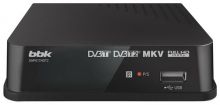 Ресивер DVB-T2 BBK SMP017HDT2 черный