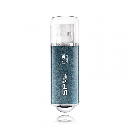 Флеш-накопитель USB 3.0  64GB  Silicon Power  Marvel M01 синий (SP064GBUF3M01V1B)