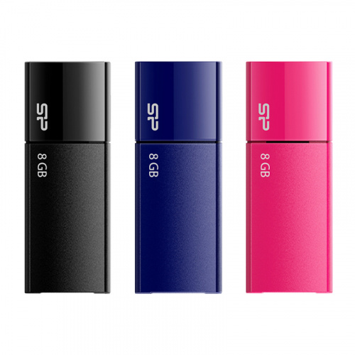 Флеш-накопитель USB 3.0  8GB  Silicon Power  Blaze B05  розовый (SP008GBUF3B05V1H) фото 6