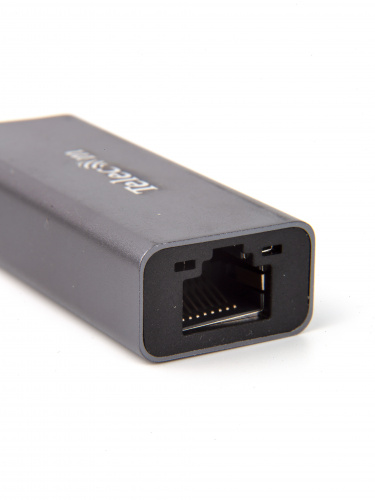 Кабель-переходник USB 3.1 Type-C -->RJ-45 1000Mbps Ethernet, Aluminum Shell, 0.15м Telecom <TU320M> (1/240) фото 2