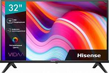 Телевизор LED Hisense 32" 32A4K Frameless черный HD 60Hz DVB-T DVB-T2 DVB-C DVB-S DVB-S2 WiFi Smart TV (RUS)