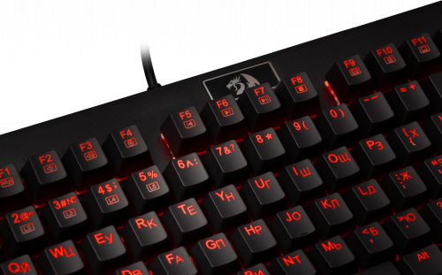 Клавиатура механическая игровая Redragon Dark Avenger 2 RU,RGB подсветка,компактная, черный (1/10) (70770) фото 8