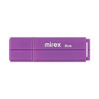 USB  8GB  Mirex  LINE  фиолетовый  (ecopack)