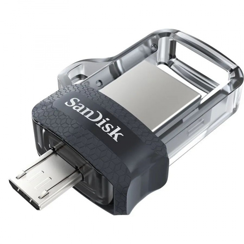 Флеш-накопитель USB 3.0  256GB  SanDisk  Ultra Android Dual Drive  OTG (SDDD3-256G-G46)