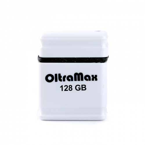 Флеш-накопитель USB  128GB  OltraMax   50  белый (OM-128GB-50-White)