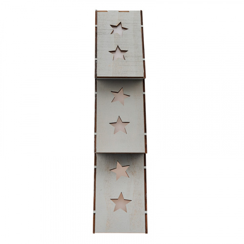 Фигурка деревянная NEON-NIGHT с подсветкой "Елочка" 20х6,5х29 см (1/12) (504-025) фото 6