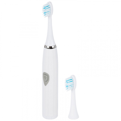 Зубная щётка HomeStar HS-6004 с доп. насадкой, белая (1/100) (103588) фото 3