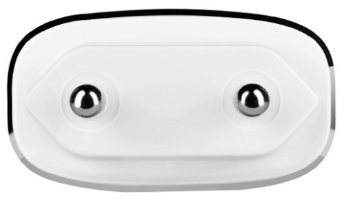 Блок питания сетевой 2 USB HOCO C12, 2400mA, пластик, кабель 8 pin, цвет: белый (1/10/100) (6957531047766) фото 14