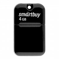 Флеш-накопитель USB  4GB  Smart Buy  Art  чёрный (SB4GBAK)