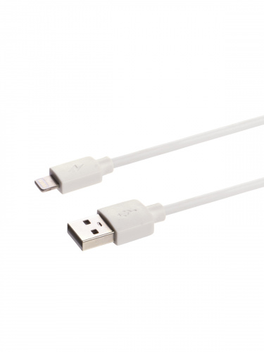 Дата-кабель TDM ДК 6, USB - Lightning, 1 м, белый, (1/400) (SQ1810-0306) фото 3