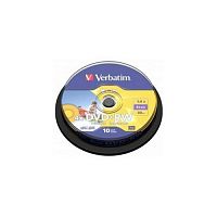 Диск VERBATIM mini DVD+RW 1.4 GB (2х) CB-10 Print (100)
