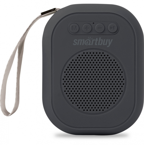 Компактная портативная колонка Smartbuy BLOOM, Bluetooth, MP3, FM-радио, 3 Вт, бежевая (1/30) (SBS-180)