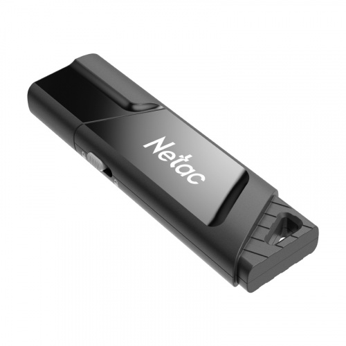 Флеш-накопитель USB 3.0  256GB  Netac  U336 с аппаратной защитой от записи (защита от вирусов) чёрный (NT03U336S-256G-30BK)