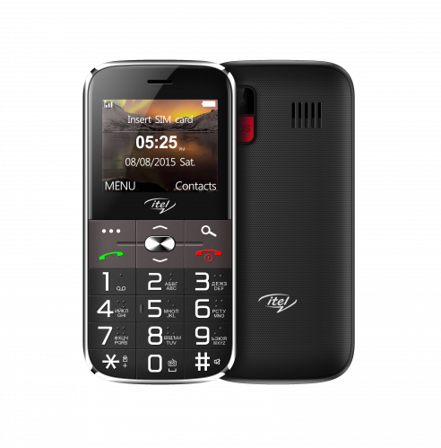 Мобильный телефон ITEL IT2590 DS Black (ITL-IT2590-BK)