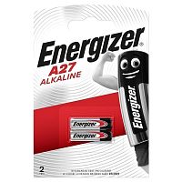 Элемент питания ENERGIZER  A27  Alkaline (2бл)   (20/200)