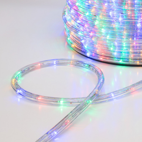 Дюралайт NEON-NIGHT LED, свечение с динамикой (3W) - мульти (RYGB), 24 LED/м, бухта 100м (100/100) фото 2
