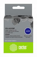 Картридж ленточный Cactus CS-LK3YBP черный для Epson LW300/LW400/LW700/LW600P/LW1000P