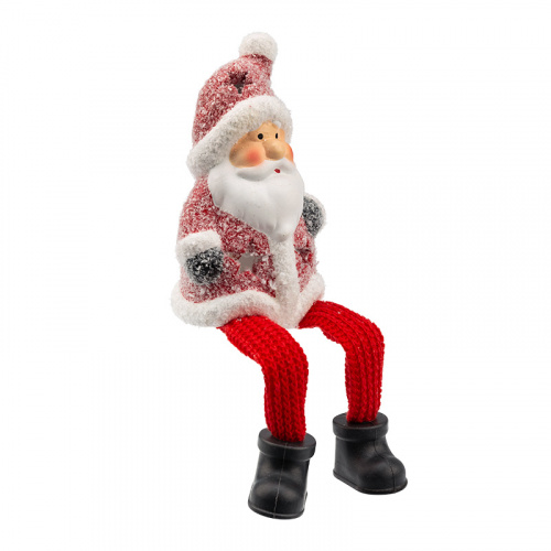 Фигурка керамическая NEON-NIGHT "Дед Мороз" с подвесными ножками 6.3х5.4х10.4 см (1/96) (505-023) фото 6