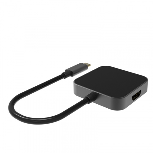 Aдаптер USB3.1 Type-CM-->HDMI+USB3.0+PD charging, TF, Aluminum Shell, VCOM <CU457> (1/72) фото 4