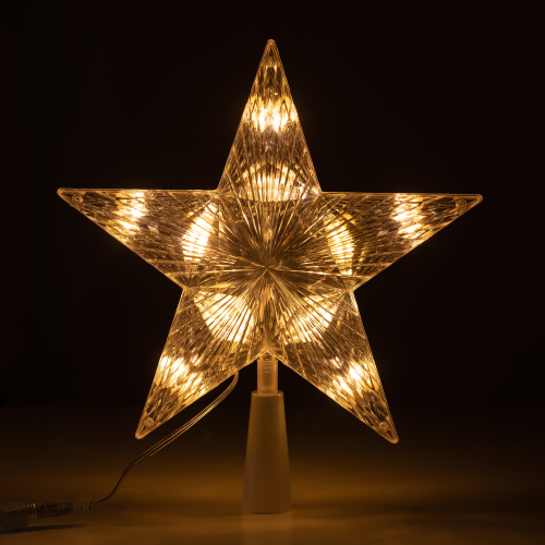 Гирлянда светодиодная ЭРА ERASG -03 нить со звездой на елку RGB 1,5 м упр. через мобильное приложение (1/20) (Б0060434) фото 5