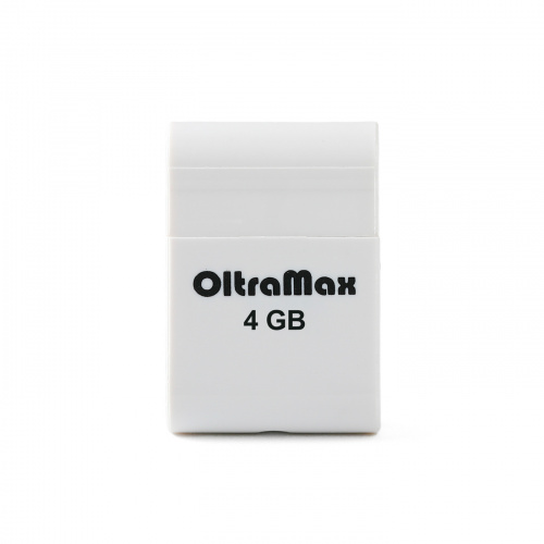Флеш-накопитель USB  4GB  OltraMax   70  белый (OM-4GB-70-White) фото 2
