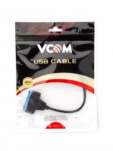 Кабель-адаптер USB3.0 ---SATA III 2.5", VCOM <CU815>(1/125) фото 2