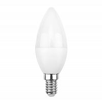 Лампа светодиодная REXANT Свеча CN 9,5 Вт E14 903 лм 2700 K теплый свет (10/100) (604-023)