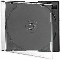Футляр для 1CD в разборе (чёрный) (400)