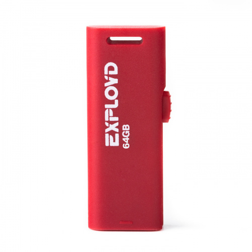 Флеш-накопитель USB  64GB  Exployd  580  красный (EX-64GB-580-Red) фото 4