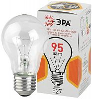 Лампа ЭРА накаливания A50 груша 95Вт 230В Е27 цв. упаковка (100/3600)