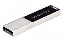 USB  32GB  Move Speed  YSUSS  металл  серебро (с подсветкой)