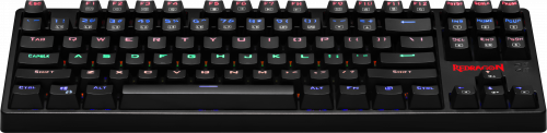 Клавиатура механическая игровая Redragon Daksa RU, Rainbow, Full Anti-Ghosting, черный (1/10) (78308) фото 5
