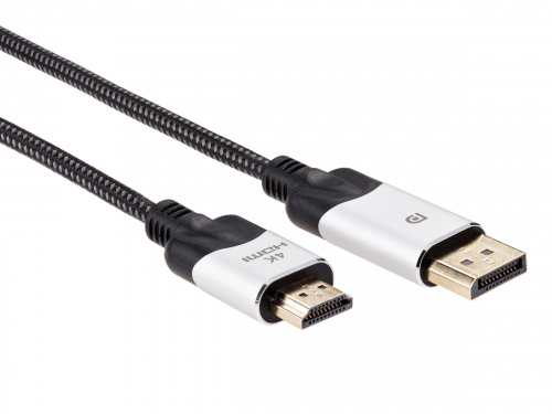 Кабель-переходник DisplayPort M-> HDMI M 4K@60Hz 1.8m VCOM (CG608M-1.8M) (1/60) фото 5