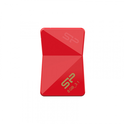 Флеш-накопитель USB 3.0  8GB  Silicon Power  Jewel J08  красный (SP008GBUF3J08V1R)