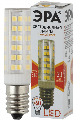 Лампа светодиодная ЭРА STD LED T25-7W-CORN-827-E14 E14 / Е14 7Вт теплый белый свет (1/100) (Б0033029) фото 3
