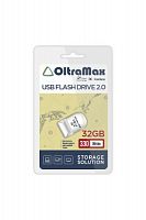 Флеш-накопитель USB  32GB  OltraMax  330  белый (OM-32GB-330-White)