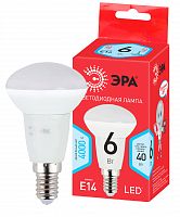 Лампа светодиодная ЭРА RED LINE R50-6W-840-E14 R Е14 / E14 6 Вт рефлектор нейтральный белый свет (1/10/100)