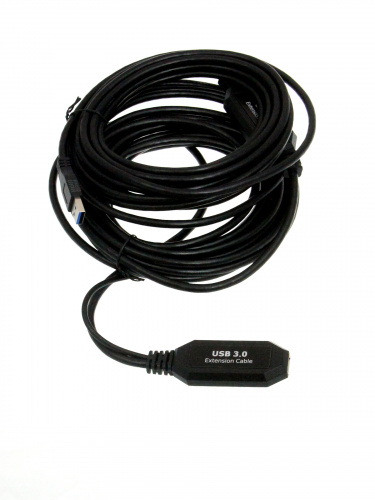 Кабель-адаптер USB3.0-repeater, удлинительный активный <Am-->Af> 10м VCOM <CU827-10M> (1/20) фото 5