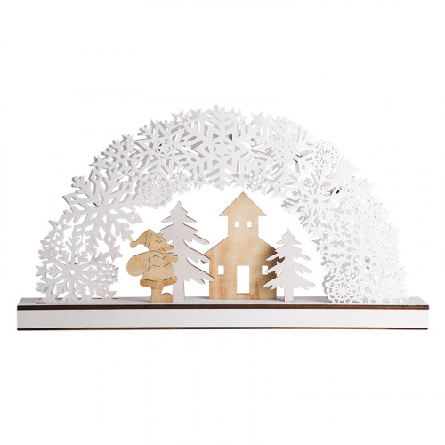 Фигурка деревянная NEON-NIGHT с подсветкой "Рождественская сказка" 44,5*6*24 см (1/6) фото 4