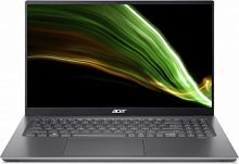 Ультрабук Acer Swift X SFX16-51G-51QA Core i5 11320H 8Gb SSD512Gb NVIDIA GeForce RTX 3050 4Gb 16" IPS FHD (1920x1080) Eshell grey WiFi BT Cam (NX.AYKE
