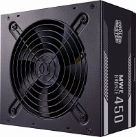 Блок питания Cooler Master ATX 450W MWE Bronze 450W V2 80+ bronze (24+4pin) APFC 120mm fan 6xSATA RTL