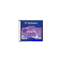Диск VERBATIM DVD-R 4.7 GB (16х) Slim (20) (100)