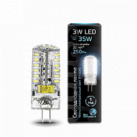 Лампа светодиодная GAUSS G4 AC150-265V 3W 4100K 1/20/200