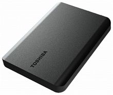 Внешний HDD  Toshiba  1 TB Canvio Basics чёрный, 2.5", USB 3.2 (NEW) (HDTB510EK3AA)